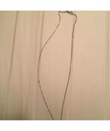 Silver Chain Necklace - $26.00