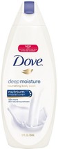 Dove Deep Moisture Nourishing Body Wash- 12 oz (4 Pack) - £30.36 GBP