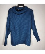 Tahari Women Blue Turtleneck Sweater Small,  Barely Used, Warm Winter Shirt - £15.92 GBP