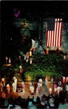 The Salute of the Flag Stand Rock Ceremonial Wisconsin Dells WI Postcard PC227 - £3.90 GBP