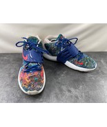 Nike Air KD 14 Kevin Durant Sneakers Men 9.5 M Shoes Psychedelic Blue CW... - $51.36 CAD