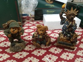 Boyds Bears American Figurines Lot of 3 - £43.31 GBP
