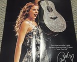 Taylor Swift Us Weekly Jump Then Fall 15&#39;&#39;x21&#39;&#39; Collectable Pullout Guit... - $14.24