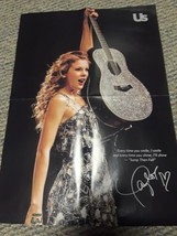 Taylor Swift Us Weekly Jump Then Fall 15&#39;&#39;x21&#39;&#39; Collectable Pullout Guitar Poste - £11.34 GBP