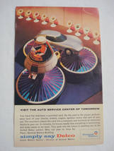 1964 World&#39;s Fair Ad United Delco Exhibit at the General Motors Building - £7.85 GBP