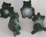 Ceramic Frogs Garden Decorations about 4” x 3” x 3”, S24, Select: Type - £3.17 GBP