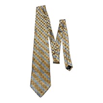 Vintage Croft &amp; Barrow Men&#39;s Necktie – Geometric Pattern - $14.03