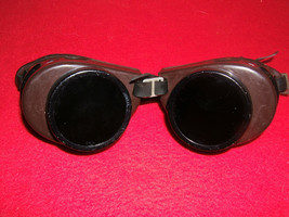 Vintage Steampunk CESCO Safety Welding, Motorcycle Goggles - £23.31 GBP