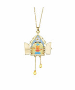 Original   Design  Winnie The Pooh House Clock Locket Necklace - $97.10 CAD