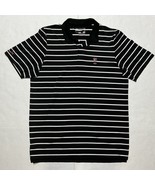 RLX Ralph Lauren Shirt Men’s L Golf Polo Black &amp; White Striped Casual Nice! - $496.69 MXN