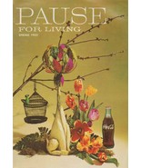 Pause for Living Spring 1965 Vintage Coca Cola Booklet Teens Lilies Cent... - £7.87 GBP