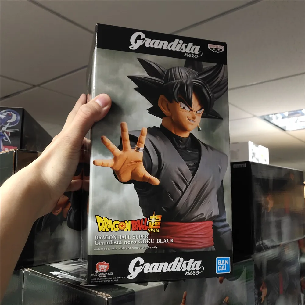 Ball super grandista nero goku black zamasu pvc action figures 280mm banpresto figurine thumb200