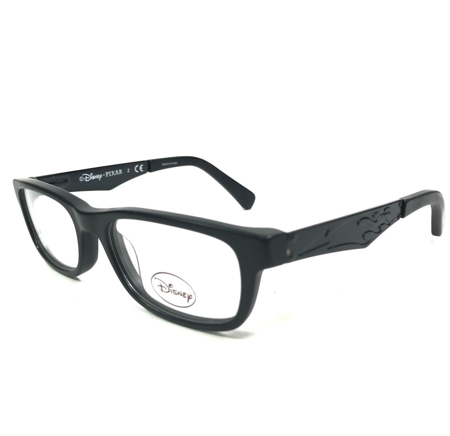 Disney Kinder Brille Rahmen 3E 2008 1568 Schwarz Grau Flamme Cars 44-15-125 - $14.83
