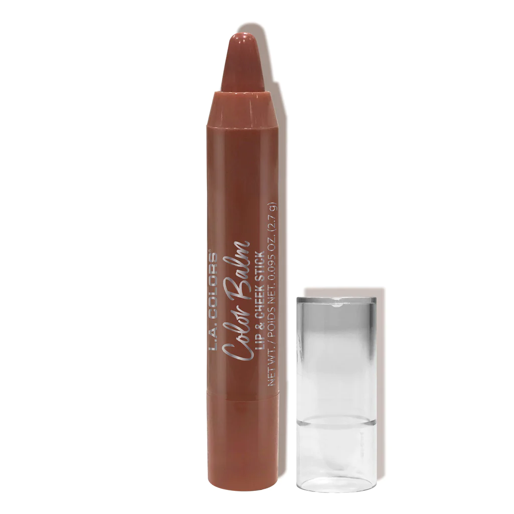 Primary image for L.A. COLORS Color Balm Lip & Cheek Stick - Lipstick Blush - Brown *CREME BRULEE*