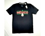 Adidas Mexico Men&#39;s Performance Tee Size Medium Black QB6 - $16.82