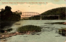 Castleman Bridge over Shenandoah River Berryville Virginia Clarke County... - £9.44 GBP