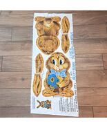 Vintage BILLY the BUNNY Fabric Panel CUT &amp; SEW Pillow stuffed Easter rabbit - $278.59 MXN