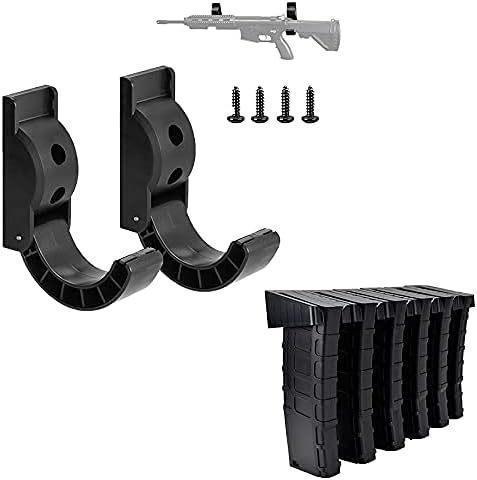 Gun Rack Wall Mount With Pamg Rack - $35.96