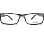 Robert Mitchel Eyeglasses Frames RM5007 BK Black Gray Horn Rectangular 5... - £51.32 GBP