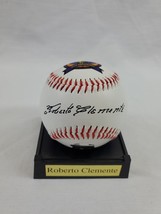 Roberto Clemente Record Breakers of Baseball Facsimile Signed Baseball - £38.91 GBP
