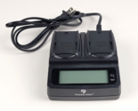 Pearstone Dual Compact Charger LCD Display for Canon LP-E6 Camera Batteries - $24.74