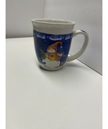 Royal Norfolk Snowman Holiday Christmas Mug Coffee Cup - £7.73 GBP