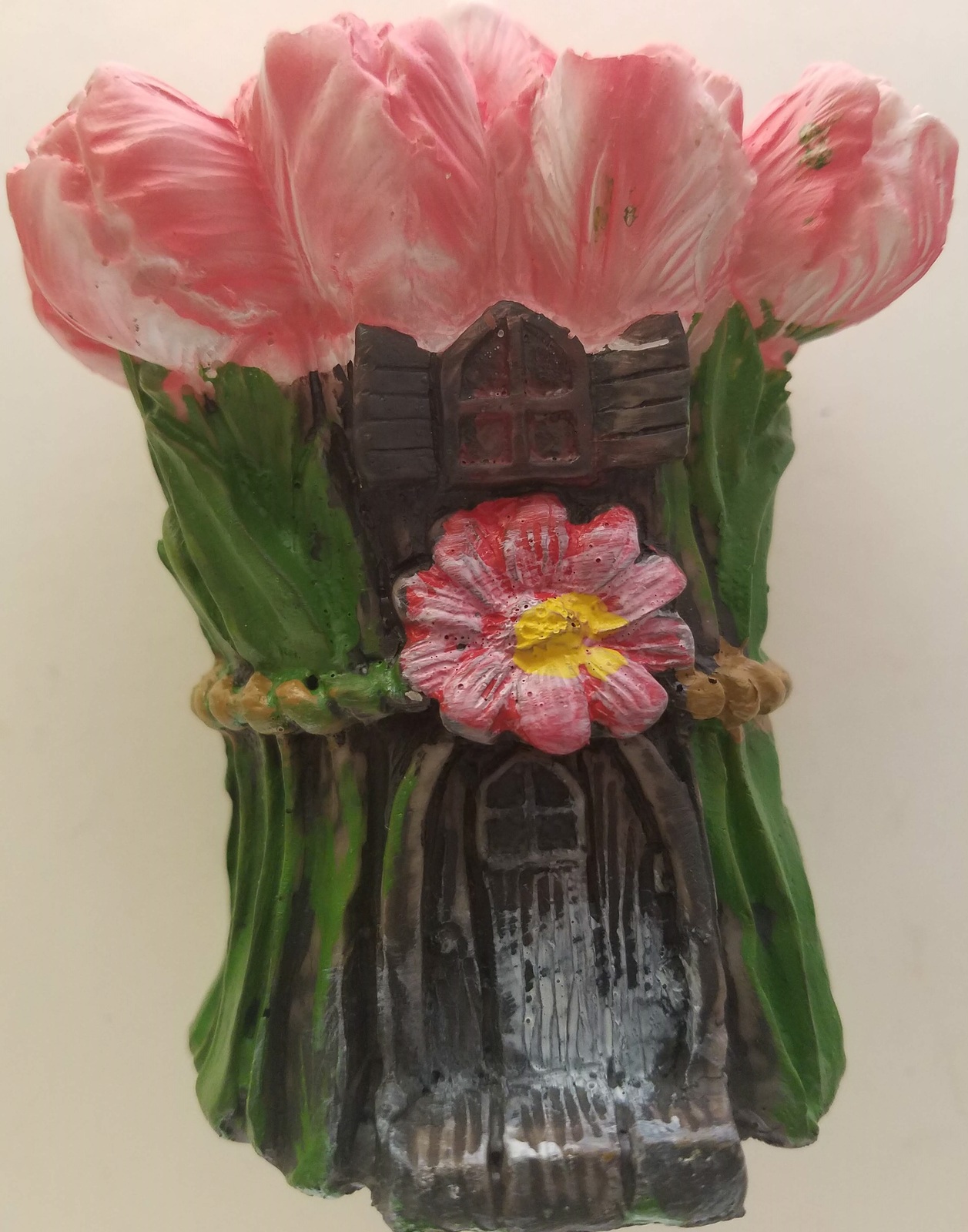 Fairy Garden Houses 4” x 3.4” S20, Tulip House - $2.99