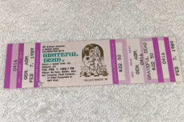 THE GRATEFUL DEAD 1989 UNUSED TICKET OAKLAND MAIL ORDER Jerry Garcia Bob... - $24.97