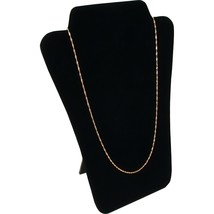 Black Velvet Necklace Display Jewelry Bust Easel 8&quot; - £6.15 GBP