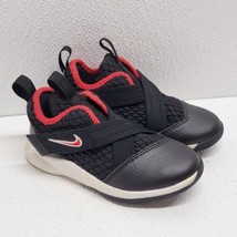 Nike LeBron Soldier XII TD 12 James Bred Black Red Kids Size 10C AH1690-001 - £14.73 GBP