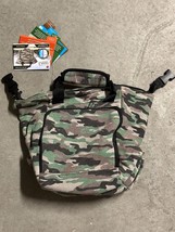 Glacier Trails Cooler Bag Tote Camo Green Fits 12 Cans, Fishing, Hiking,... - £19.73 GBP