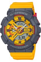 Casio Women&#39;s Watch G-Shock Analog Digital Gold Dial Resin Band, Yellow, Modern - £87.76 GBP