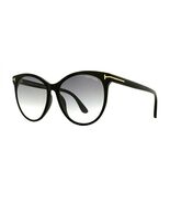 Tom Ford FT0787 01B Shiny Black/Gradient Smoke 59-16-140 Sunglasses New ... - $183.71