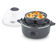 Dash Ultimate Express Egg Cooker w/ Egg Bite Tray in Grey  USED - £153.42 GBP