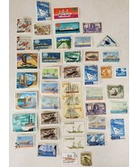 Used Canceled Stamp Lot of 40+ Boats and Ships Cook Islands Poland Monac... - £11.51 GBP