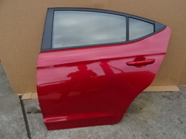 18 Hyundai Elantra door shell, left rear, 2.0L, US built - $478.36