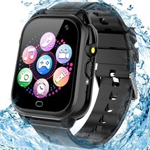 Kids Waterproof Smart Watch With 26 Game Hd Camera 1.44&#39;&#39; Touchscreen Pedometer  - £56.21 GBP