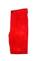 Cotton Citizen Womens Slim Fit Jeans Everyday Cozy Tie Dye Red Size 25W - £82.20 GBP