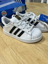Size 9.5K  adidas Superstar I - White/Black BB9076 BNIB - $34.64
