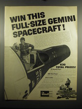 1967 Revell Models Ad - Win this full-size Gemini Spacecraft - £14.57 GBP
