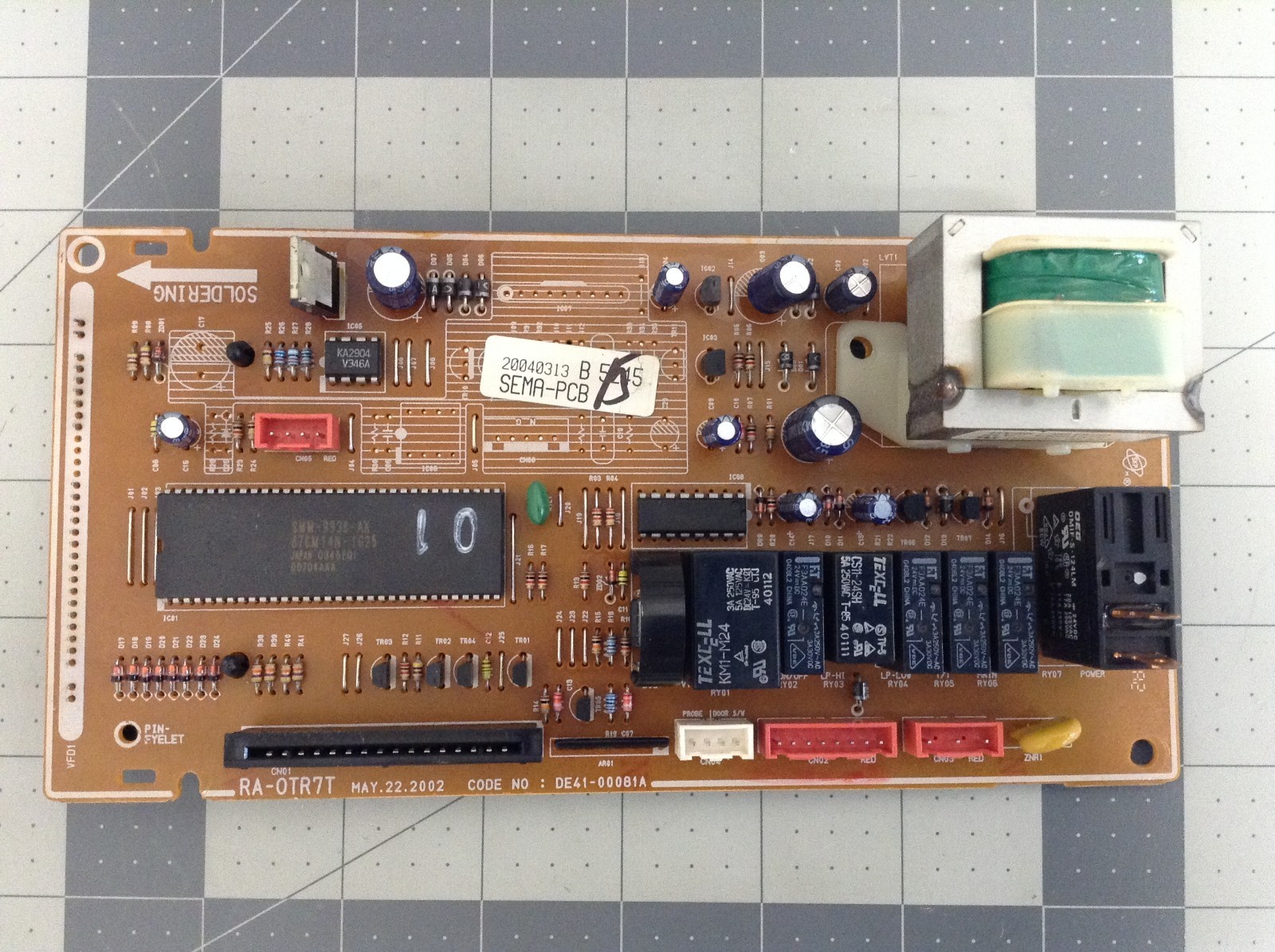 GE Microwave Control Board Assembly WB27X10382 Item image 4
