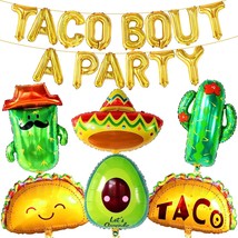 , Big Taco Party Decorations Set - Pack Of 22, Fiesta Party Decorations | Fiesta - £20.83 GBP