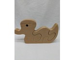 3 Piece Wooden Duck Children&#39;s Puzzle - £17.98 GBP
