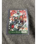 Herschel Walker Eagles 1993 Pro Set #340 Card With Autograph Signature S... - €23,12 EUR