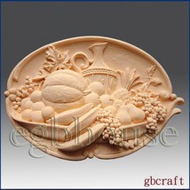2D Silicone Soap Mold - Fruitful Harvest - Free Shipping - £28.80 GBP