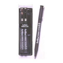 Artline Drawing System Pen Black (Wallet of 3) - 4mm/5mm/8mm - £18.69 GBP