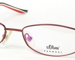 s. Oliver 1300 2 RED /BLACK /WHITE EYEGLASSES GLASSES FRAME 50-15-135mm ... - $58.88