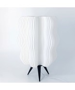 Wavy Lamp - retor Amber- 3D Printed Lamp, Funky Lamp, Sculptural Lamp, S... - $1,290.36 MXN