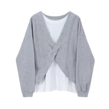 2022 Korean Style Simplicity Long Sleeve Hoodies Women&#39;s Summer Streetwear Overs - £117.45 GBP