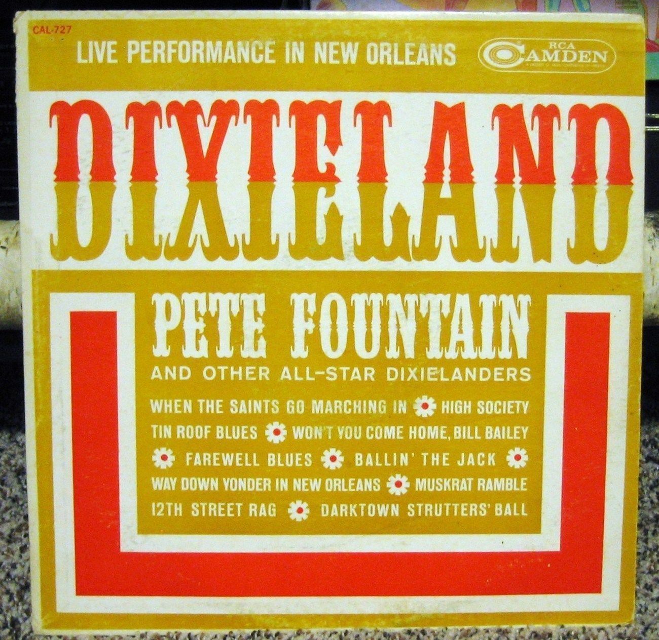 Primary image for Dixieland Pete Fountain All Star Live New Orleans LP Vinyl Record Album CAL 727